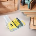 thumbnail image 2 of 10pcs65L Impacto Antideslizante Wdftyju Cuero Amarillo S2 Caja Colgante, 2 of 9