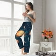 thumbnail image 5 of Rocae Solar System And Planets for Women's Pajama Pants Pj Pants Lounge Pants-Medium, 5 of 6