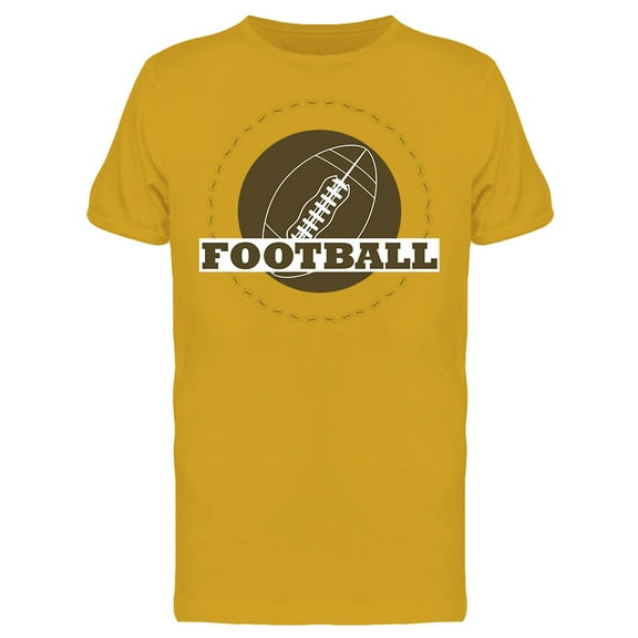 Vintage American Football Design T-Shirt Men -Image by Shutterstock, Male Medium