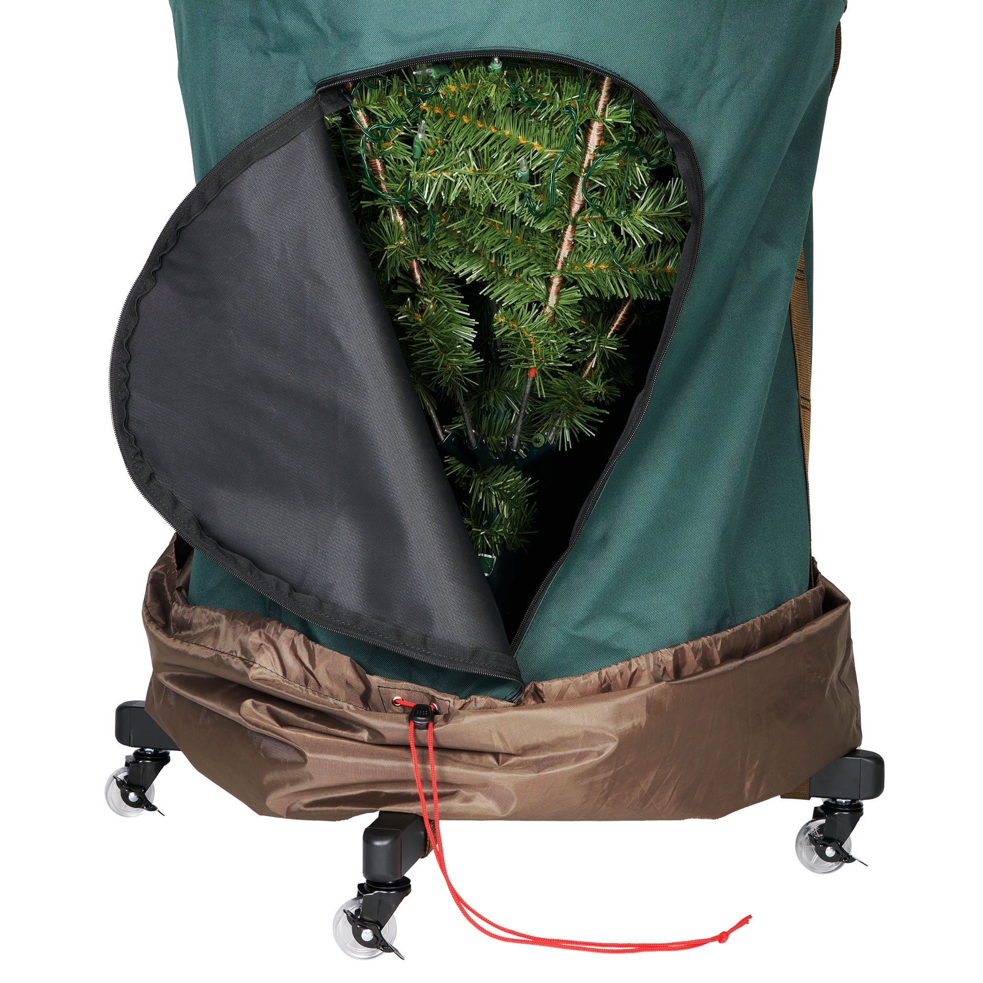 Treekeeper Large Girth Upright Tree Storage Bag With Rolling Tree Stand :  Target