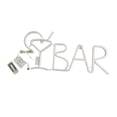 thumbnail image 2 of Letrero de Barra LED, Luz de , USB/barra de Batería, de Publicidad Iluminadas, Letrero de Pantalla Eléctrica para Decoración de Blanco Colco bar lámpara de neón, 2 of 8