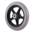 thumbnail image 4 of Ruedas de goma Bling Bling para silla de ruedas delanteras de 6 pulgadas para discapacitados, 4 of 10