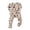 a-Khaki163, variant on Boys Girls Baby Jumpsuit Unisex Long Sleeve Crewneck Footed Sleeper With Cat Print Full Zipper Closure Pockets For Infant Daily Casual Wear