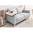 thumbnail image 4 of Lit Omega Paw Sofur Grand Gris Cat and Dog Bed, 4 of 4