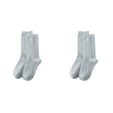 Wijhcboe 2 Pack Women Sheer Knee Highs for Women Casual Home Socks Warm Lingerie for Women with Garter And Stockings Wool Socks Solid Color Thigh High Stockings Garter Mid Calf Socks Lace Garter Tig