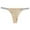 Beige, variant on OJSFQUFP Cute Panties for Women Black Women's Mid Waist Sexy Solid Color Lace Thong Peach Panties Thong Panties Ultra-Thin Breathable Soft Panties M