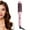 Pink, variant on 3-in-1 Hair Straightener & Curler, Ionic Styler Brush - 60s Fast Heat, Adjustable Temp, Anti-Scald - Rose Gold Pink Iron For Women, Salon At Home, All Hair Types (US Plug)
