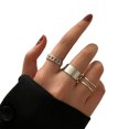 thumbnail image 2 of SPRING PARK 3Pcs Open Rings Set for Women with Sparkling Cubic Zirconia- Finger Rings Pack Stackable Rings, 2 of 7