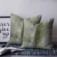 thumbnail image 2 of 14x14 Pillow Covers Set of 2, Sage Green Throw Pillow Covers Decorative Couch Cushion Case, Retro Oil Painting Modern Abstract Art Aesthetics Microfiber Square Pillowcases for Bedroom Car Living Room, 2 of 7