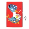 thumbnail image 2 of Sushi Tuna Fish Yellowtail Roll Plastic Wall Decor Toggle Light Switch Plate Cover, 2 of 3