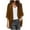 Brown, variant on Summer Cardigan Solid Elegant Puff Sleeve Chiffon Cardigan Cover Up Blouse Top Womens Cardigans Lightweight Brown XXXXL