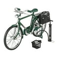 thumbnail image 4 of Modelo de bicicleta Retro 1:10, decoración de bicicletas de aleación, modelo de simulación de bicicleta, juguete de bicicleta para casa de muñecas , Verde, 4 of 9