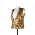 thumbnail image 2 of Luxe Fashion Classic Faux faux Women Vest  1-Piece  Raccoon, 2 of 3