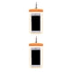 thumbnail image 1 of Wosthever Funda de teléfono impermeable Universal IP68, bolsa a prueba de agua, funda móvil para 12 11 Pro Max 8 7 para para naranja 2piezas Wosthever CBP028244, 1 of 5