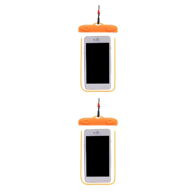 Toystoory Funda de teléfono impermeable Universal IP68, bolsa a prueba de agua, funda móvil para 12 11 Pro Max 8 7 para para naranja 2piezas Toystoory CBP028244