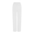 thumbnail image 6 of Pxxlle Scrubs for Women Set Plus Size Jogger Pants and Short Sleeve V Neck Tops Solid Color Nurse Uniform with Pockets White XXXL, 6 of 10