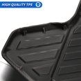 thumbnail image 5 of Cargo Liner Fit 2017-2025 Mazda CX-5 All Weather for Mazda CX-5 2017 2018 2019 2020 2021 2022 2023 2024 2025 Rear Trunk Cargo Tray Floor Mat Accessory, Black, 5 of 7