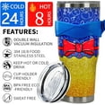 thumbnail image 3 of 40 Oz Tumbler with Handle and Silicone Straws,Coffee Insulated Tumbler with Handle,40oz Tumbler with Handle, 3 of 6