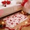 thumbnail image 2 of TIELUTT Valentines Day Area Rug Red Heart Valentine Small Entryway Rugs Non Indoor Outdoor Cute Rug for Bedroom Light Rug Area Rugs for Living Room Soft Shaggy Rug for Living Room Rugs for Dorm Room, 2 of 4