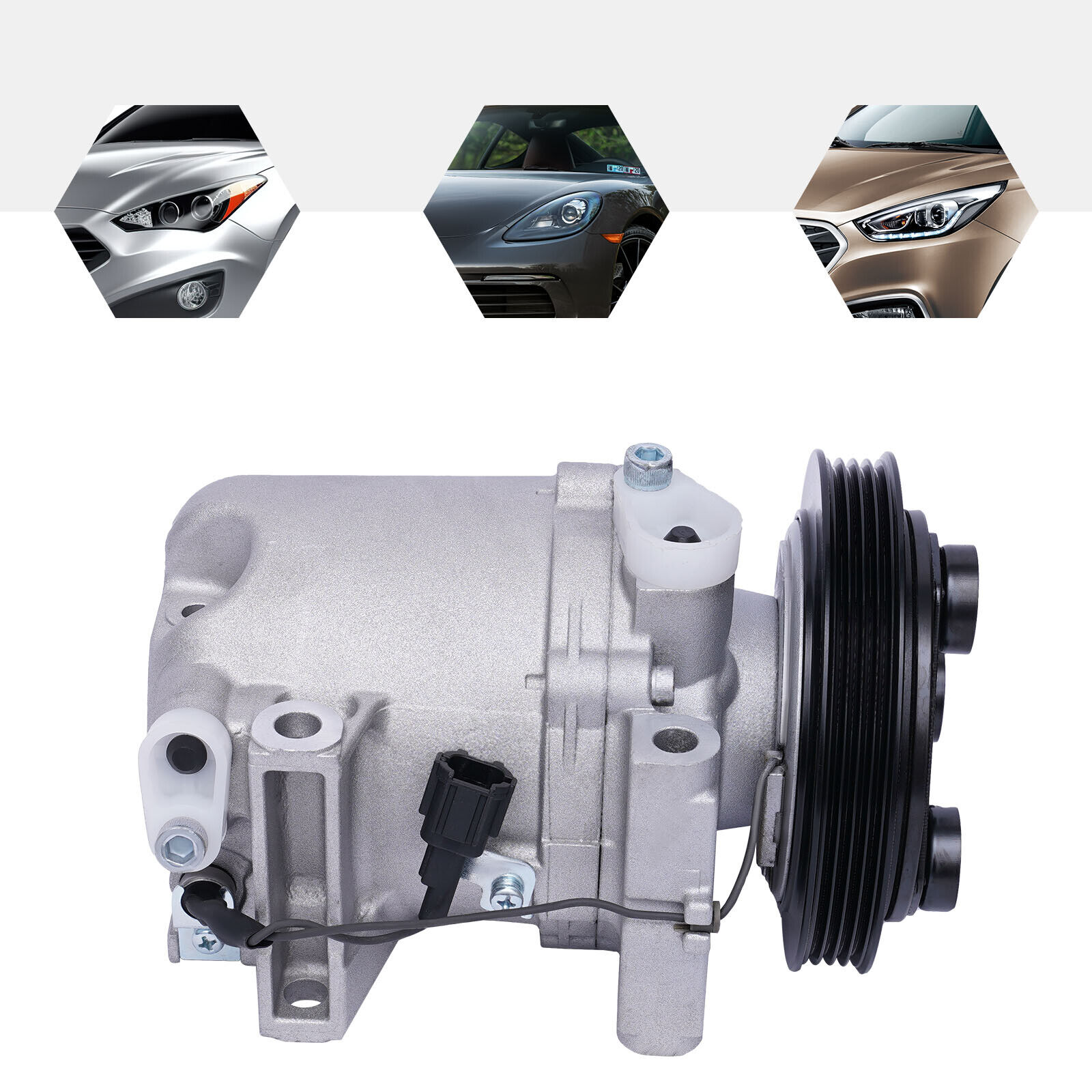 AC Compressor & Clutch for Nissan Frontier 1999-04 / Nissan Xterra 2000-04 3.3L