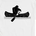 thumbnail image 3 of Instant Message - Sasquatch Canoe - Men's Short Sleeve Graphic T-Shirt, 3 of 6