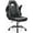 Black Gray, variant on Beddle Gaming Office Chair, Ergonomic PU Leather High Back Swivel Computer Desk Chair with Flip-up Arms, Lumbar Support, Black Gray