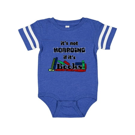 

Inktastic It s Not Hoarding if it s Books Gift Baby Boy or Baby Girl Bodysuit