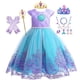 thumbnail image 1 of Disfraz de la Sirenita Ariel para niña, vestido de princesa para Cosplay, Halloween, Carnaval, cumpleaños, ropa de fiesta Fivean unisex, 1 of 2