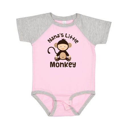 

Inktastic Nana s Little Monkey Gift Baby Boy or Baby Girl Bodysuit