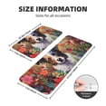 thumbnail image 2 of Sikiie Colorful Flower Dog Kitchen Mat 2 PCS Cushioned Kitchen Rug, Waterproof Non-Slip Kitchen Mats for Kitchen, Floor Home, Sink, Laundry, 2 of 6
