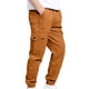 thumbnail image 4 of Cowsor 2PC Boys Cargo Sweatpants Casual Hiking Pants Joggers Athletic Trousers Cotton Loose Straight Pants for Men, 4 of 6