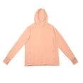 thumbnail image 4 of Women's Casual Mesh Raglan Sleeve Jacket Lightweight Summer Vacation Everyday Wear Comfortable Breathable Outerwear Big And Tall Zip up Jacket Suit Jackets for Women Ladies Zip up Jacket New Woman, 4 of 9