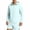 Blue, variant on Long Sleeve Jacket for Men, Solid Color Hooded Zipper Cardigan, Ice Silk Polyester Sunscreen Outerwear