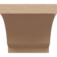 thumbnail image 2 of 7"W x 7"D x 7"H Wide Moab Rough Cedar Woodgrain TimberThane Corbel, Primed Tan, 2 of 6