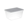 thumbnail image 1 of Sterilite 55 L Storage Box Cement, 1 of 2