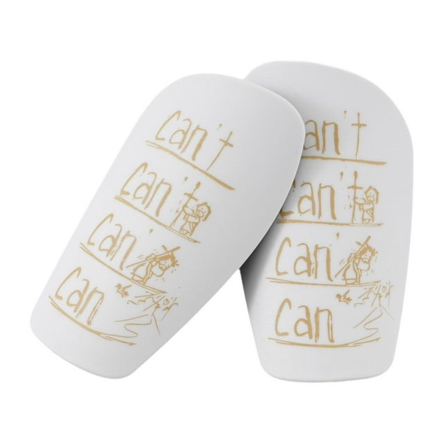 Mini Soccer Shin Guards cómodos para los adultos Niños Pads de espinilla a prueba de golpes Xs