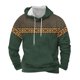 thumbnail image 1 of Sudadera con capucha para hombre, moda, bolsillos, manga larga, estilo étnico, estampado vintage, sudadera con capucha, blusa de poliéster para hombre, 1 of 4