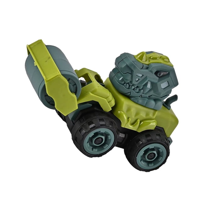 Dinosaur Construction Vehicles, DIY Playset Excavators Toy, Creative and Problem Solving, Durable Material, Versatile Display for Kids
