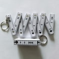 thumbnail image 2 of Sturdy Folding Rulers Keychain Compact Folding Ruler Keychains 50cm Length Ruler For Convenient Measurement, 2 of 11