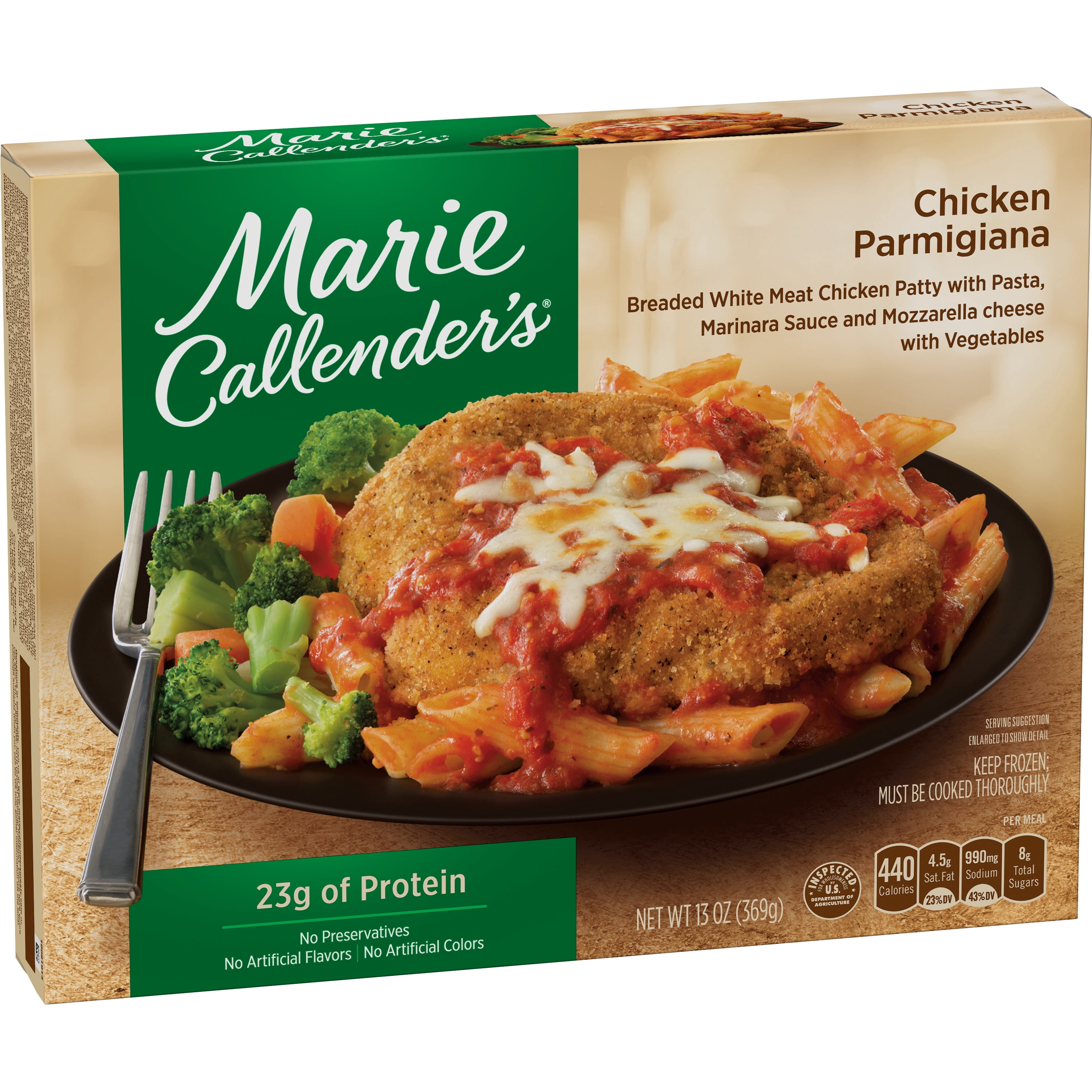 Marie Callender's Frozen Dinner, Chicken Parmigiana, 13 Ounce