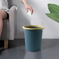 thumbnail image 1 of Pressure Trash Can, Soft-Close Lid, Step-On Pedal, Odor Control, Touch-Free Operation, Leak-Proof Design, Easy-Clean Interior, for Kitchen Bathroom Office, 1 of 9