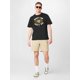 thumbnail image 1 of Casual Crew Neck T-Shirts for Men - Regular Fit Knit Polyester Tops with Geometric Brooklyn West Coast Print, Elastic Fabric with Slight Stretch - Summer Short Sleeve Patterned Tee Tee For Adult, Men, 1 of 6