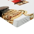 thumbnail image 2 of Ambesonne Nautical Fitted Sheet, Lighthouse Seagull, Twin Size, Multicolor, 2 of 3
