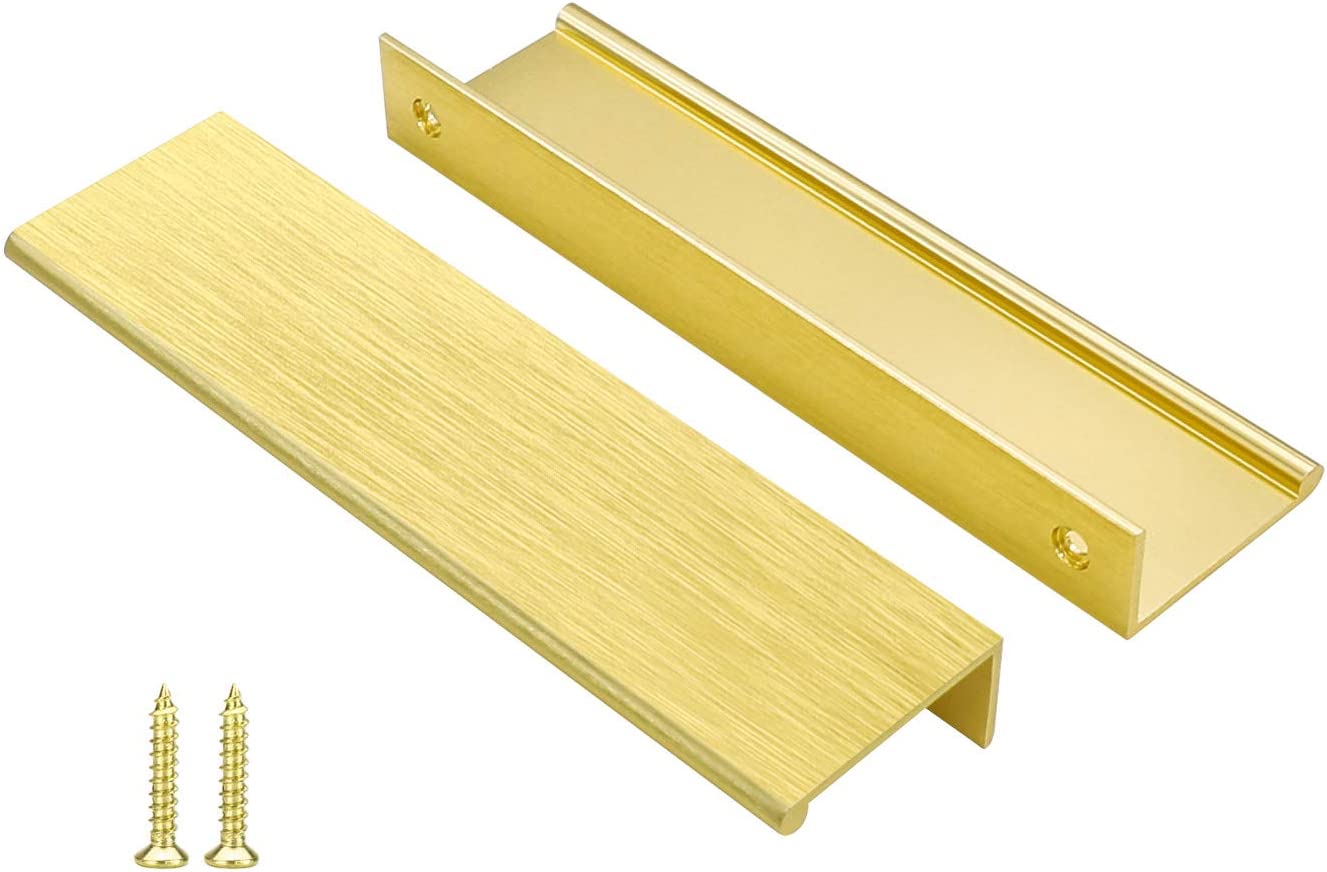 Edge Pull Finger Pull Finger Pulls Brushed Nickel LS7030GD128