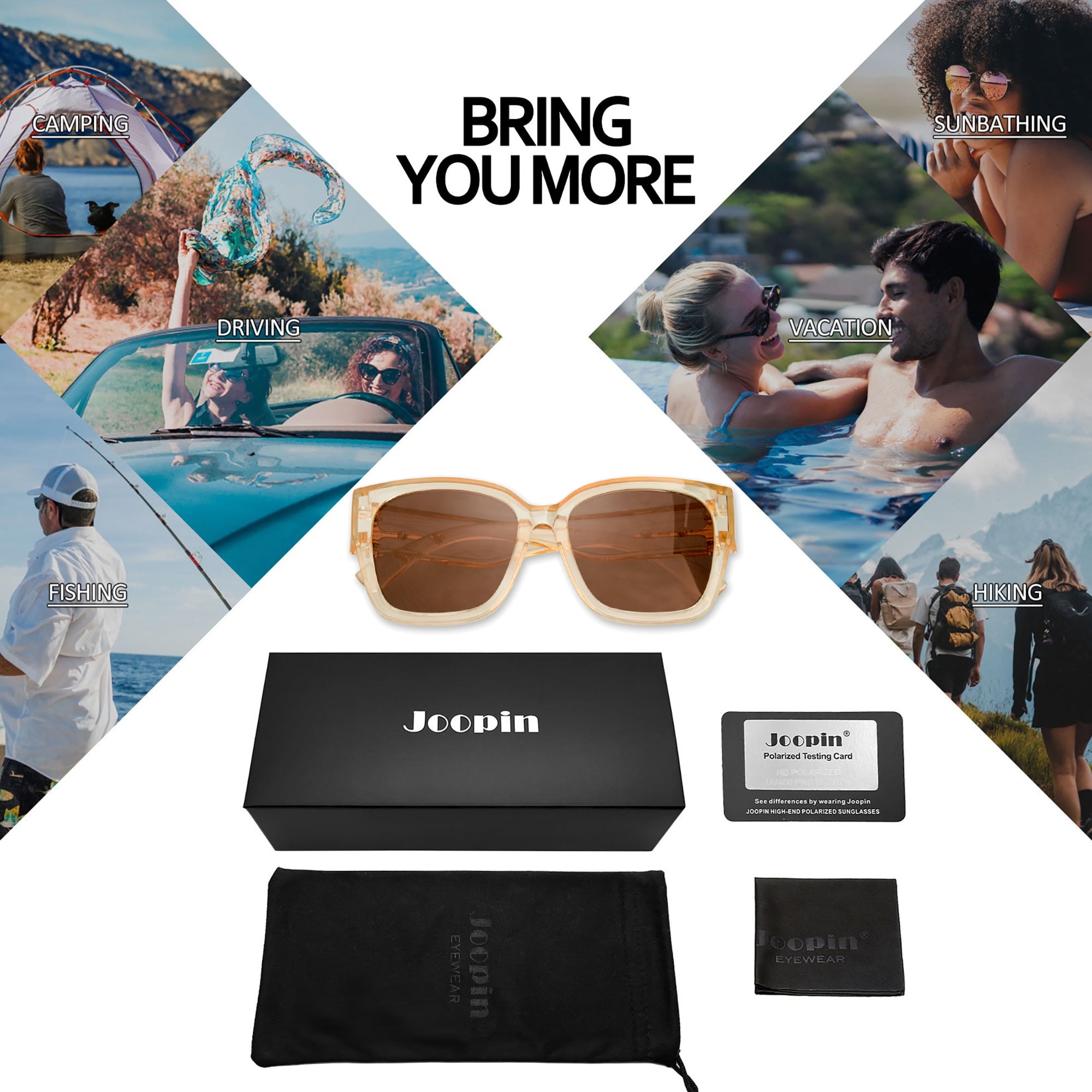 Joopin Large Polarized Fit Over Glasses Sunglasses France | Ubuy