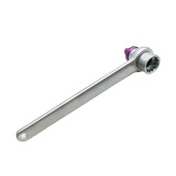 Llave De Purga De Frenos De 11 Mm // 0,43 Pulgadas Mango De Purga De Frenos De Acero Embrague De Líquido De Frenos Dispositivo De Llave De Purga De Frenos Resistente A La Corrosión Para Brace Blender Inevent VI003186-00
