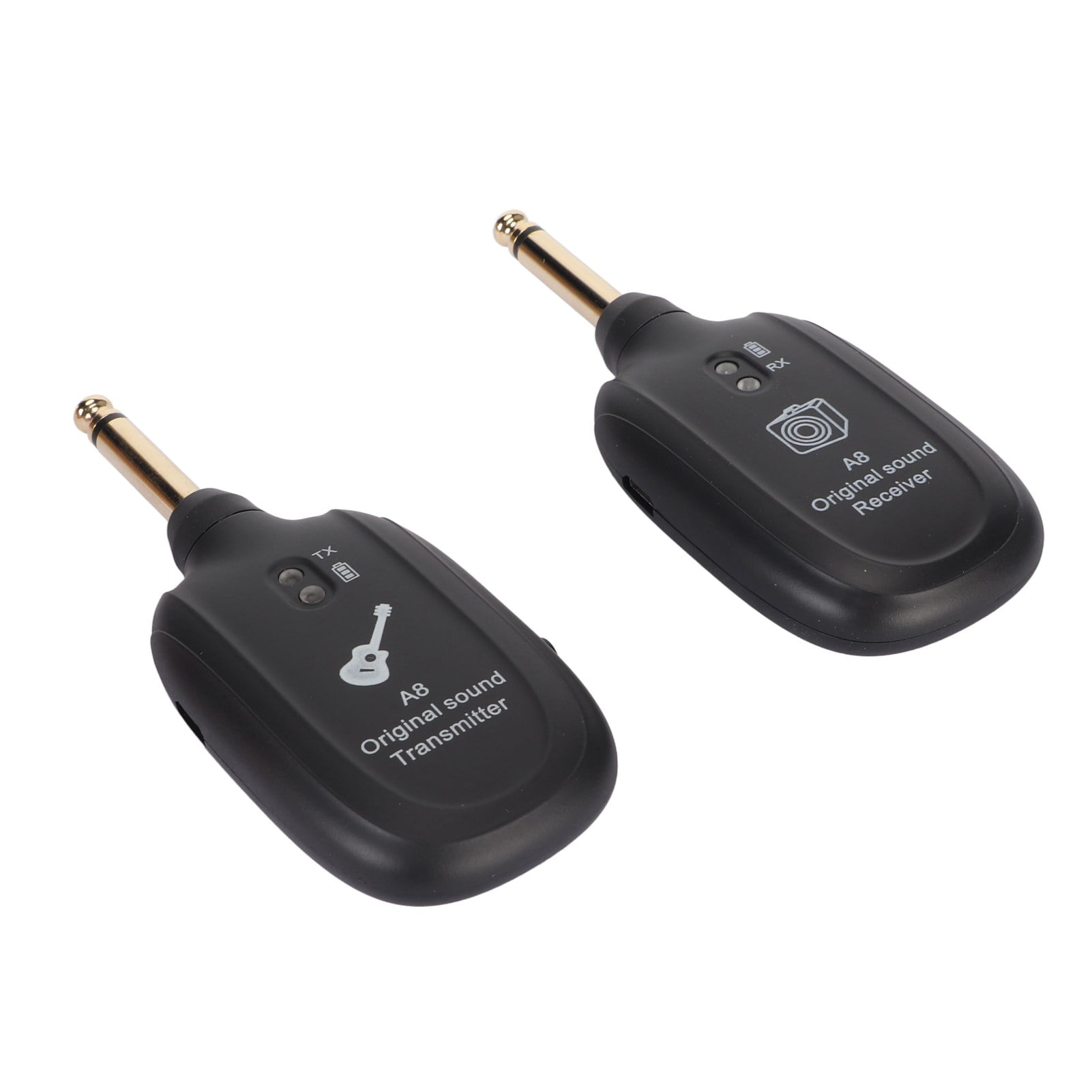 Guitar Wireless System, Rechargeable Guitar Transmitter Receiver Plug