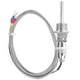 thumbnail image 5 of Sensor de temperatura tipo K RTD Sonda de temperatura termopar de acero inoxidable 1/2 NPT Conector desmontable de 3 pines con cable de 2 m / 6,6 pies, 5 of 10