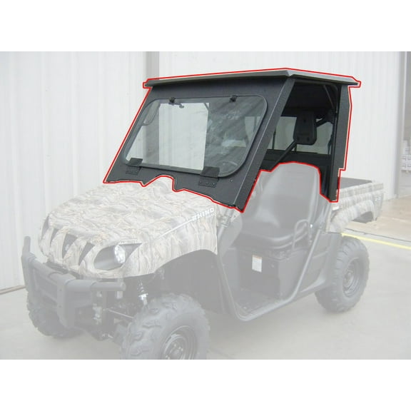 All Steel Complete Cab Enclosure System No Doors fits Yamaha Rhino 660 2004-2006