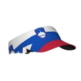 thumbnail image 7 of Flag Of Slovenia Sport Visor Hats Sun Protection Outdoor Activity For Women Men, 7 of 7